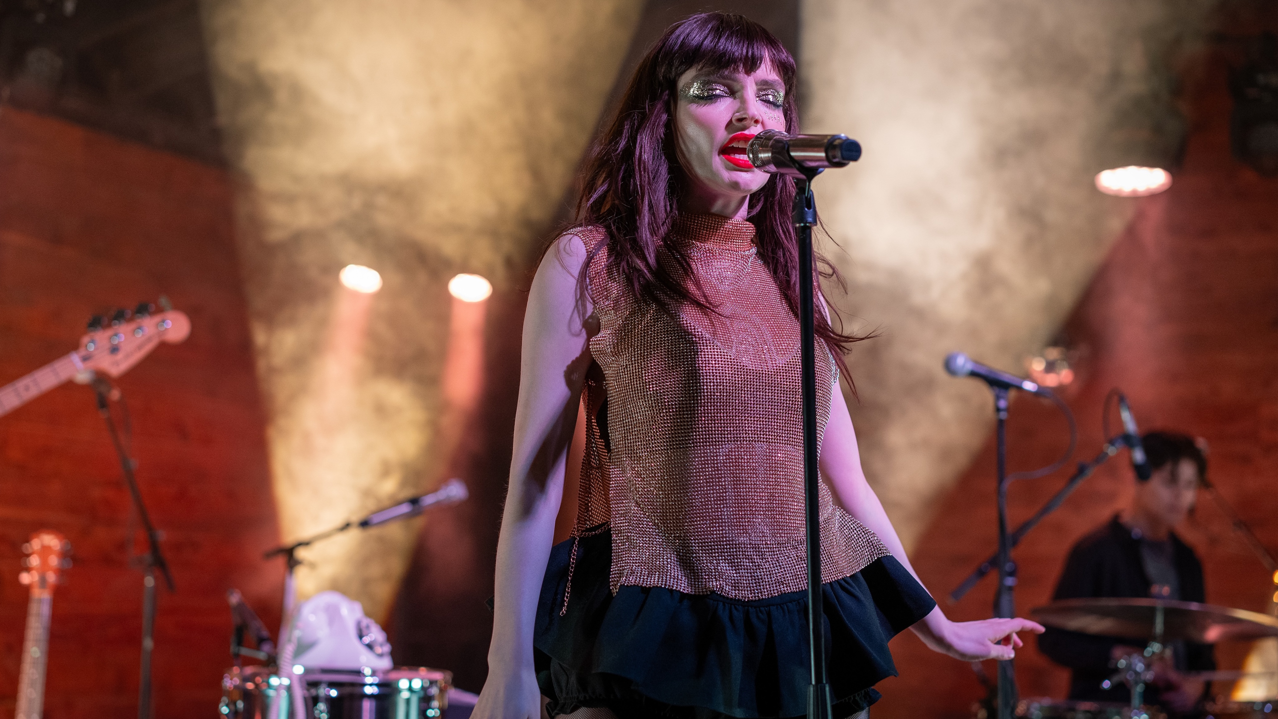 Lauren Mayberry at the Scoot Inn.