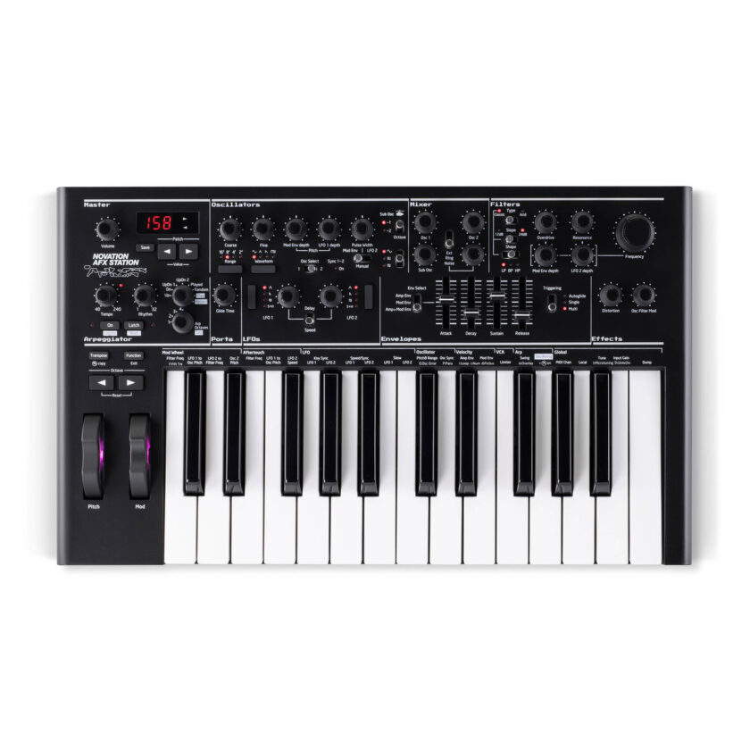 鍵盤楽器 Novation BASS STATION II Novation Bass Station II Analog Synthesizer | Music & Arts
