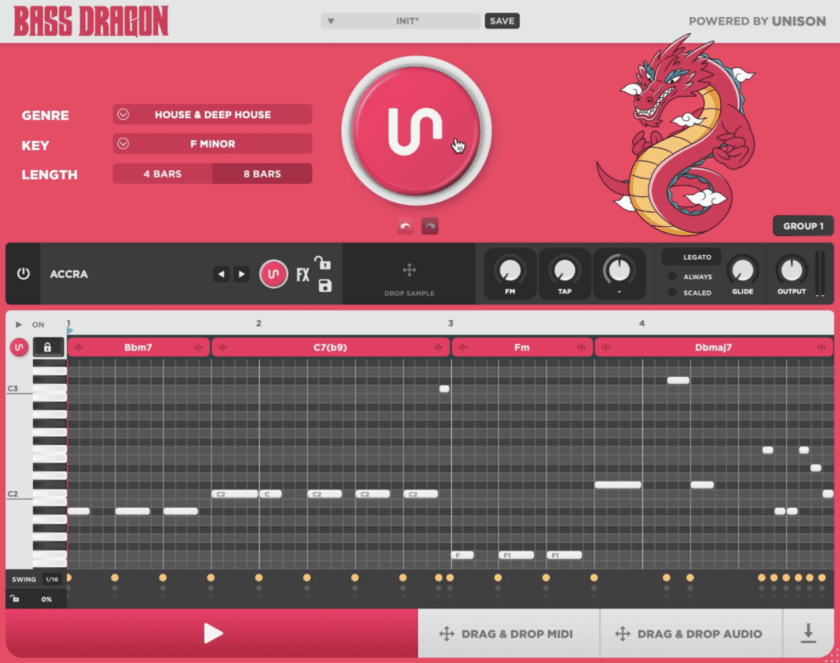 Unison Audio Bass Dragon