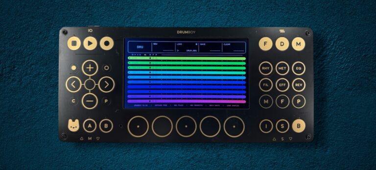 The main interface of the Drumboy