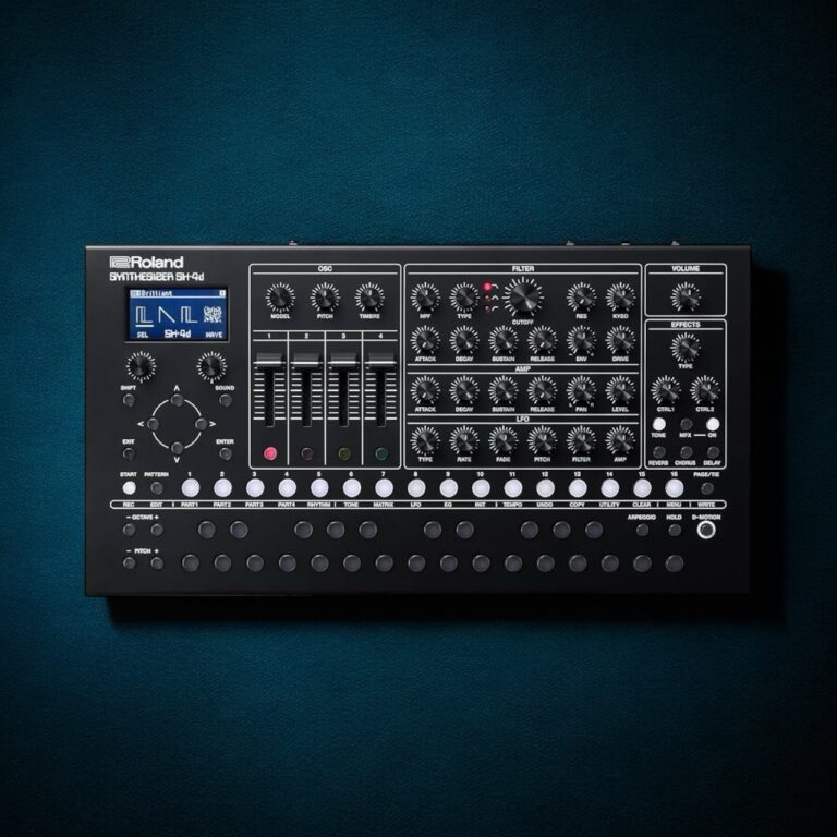 Roland SH-4d front panel