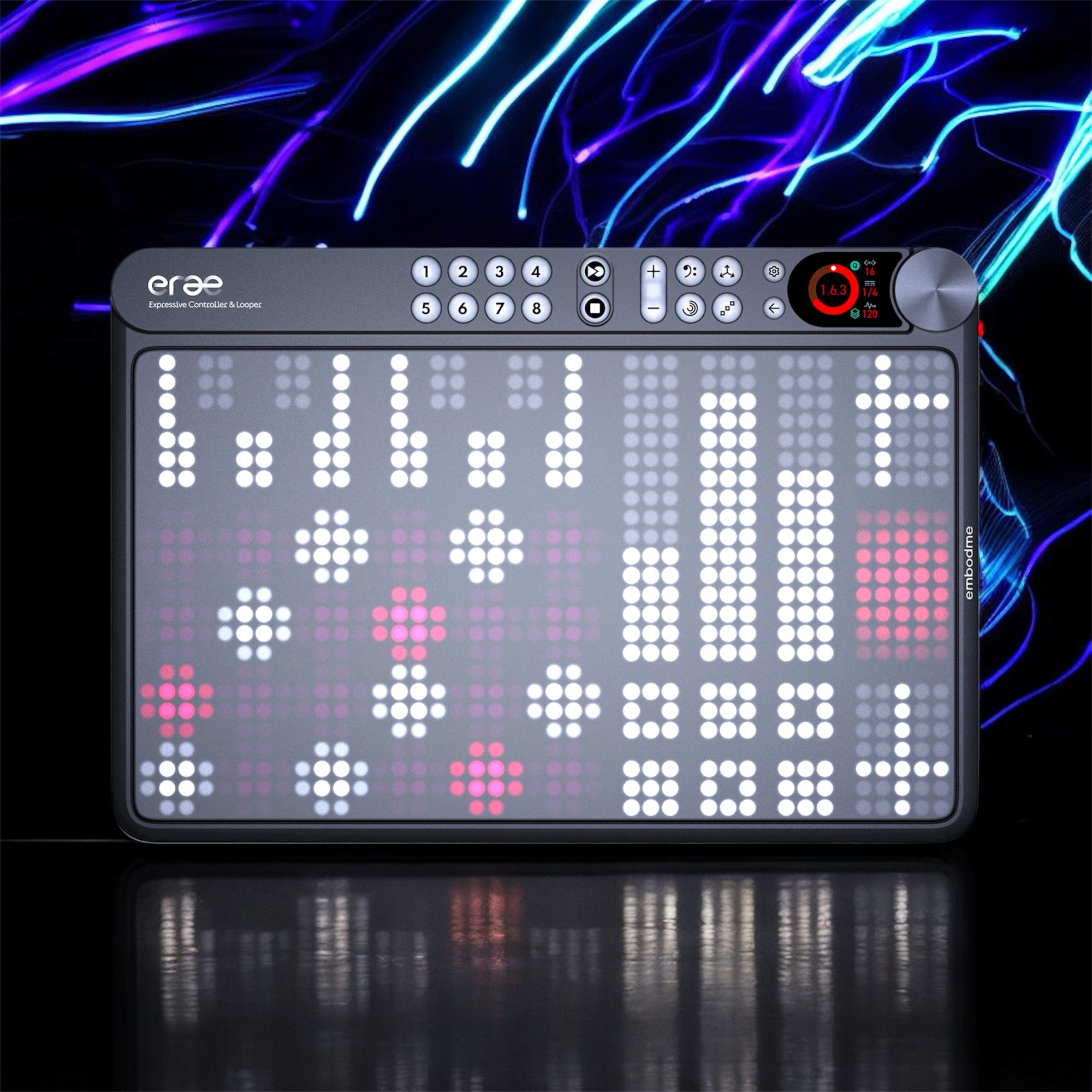 Embodme Erae 2 front panel