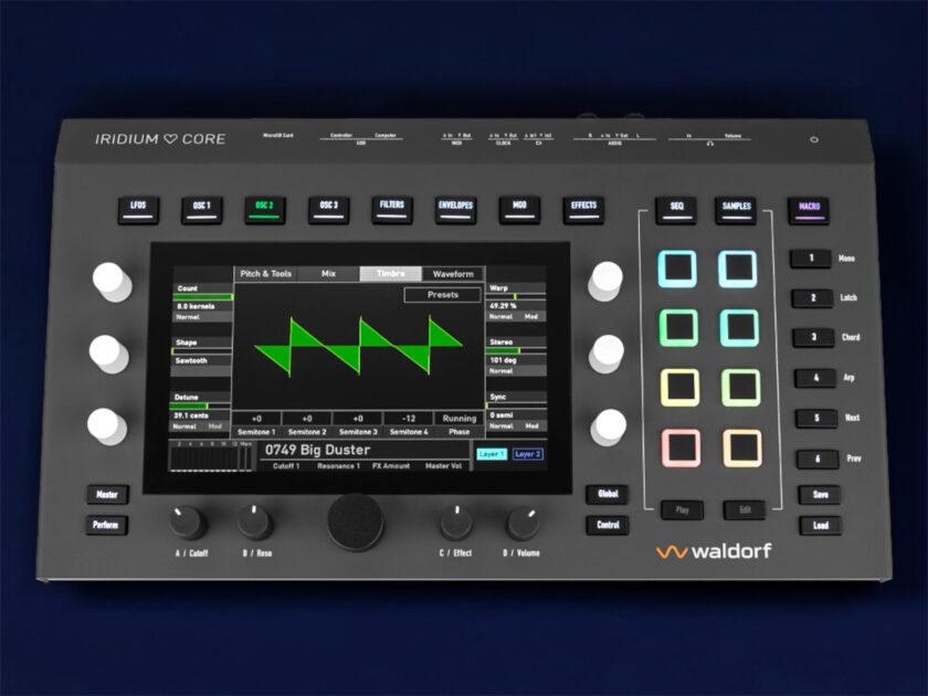 Waldorf Iridium Core