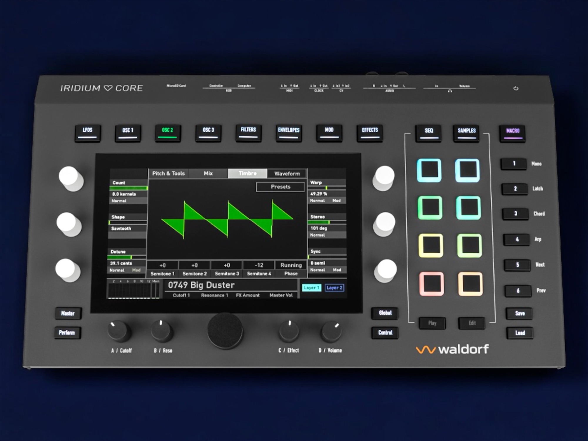 Waldorf Iridium Core