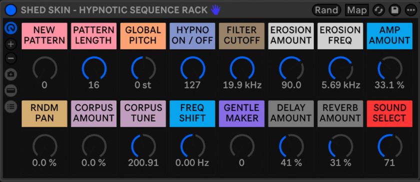 Shed Skin Hypnotic Techno Hypnotic Sequences
