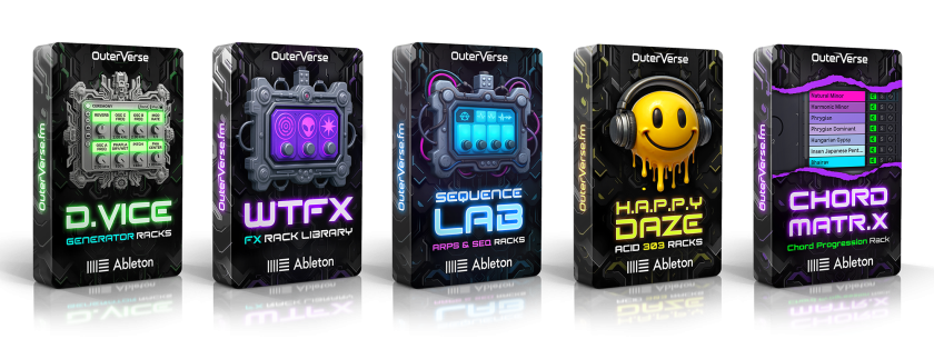Outerverse.fm Complete Psytrance Rack Collection for Ableton