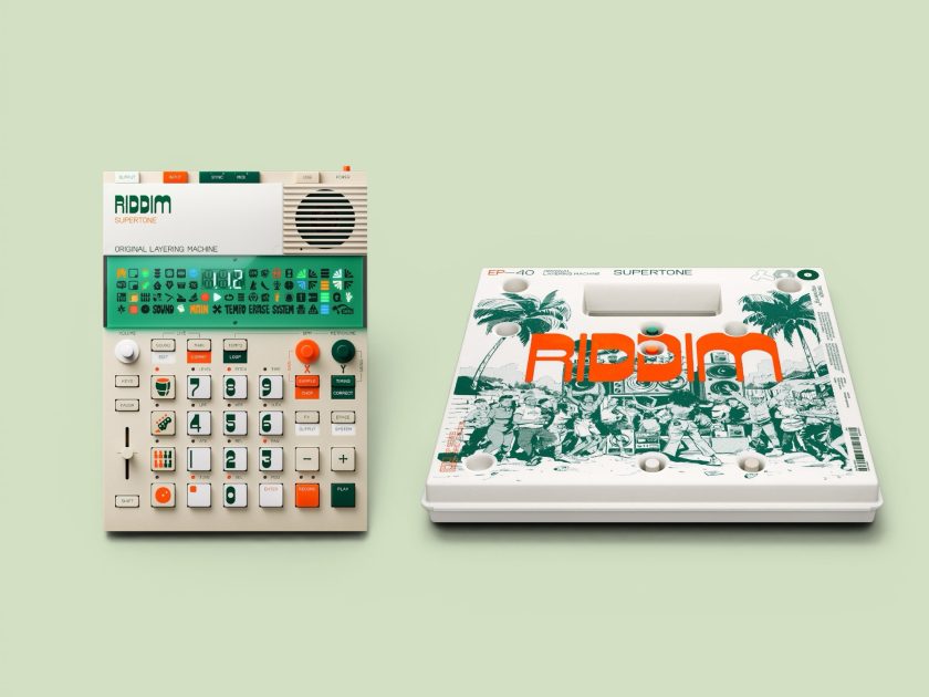 Teenage Engineering EP-40 and Riddim Case