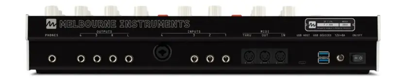 The back of Melbourne Instruments' NINA (image source: Melbourne Instruments)