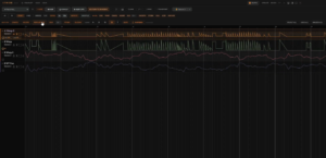 A screenshot of the main interface of Stride as of version 2.